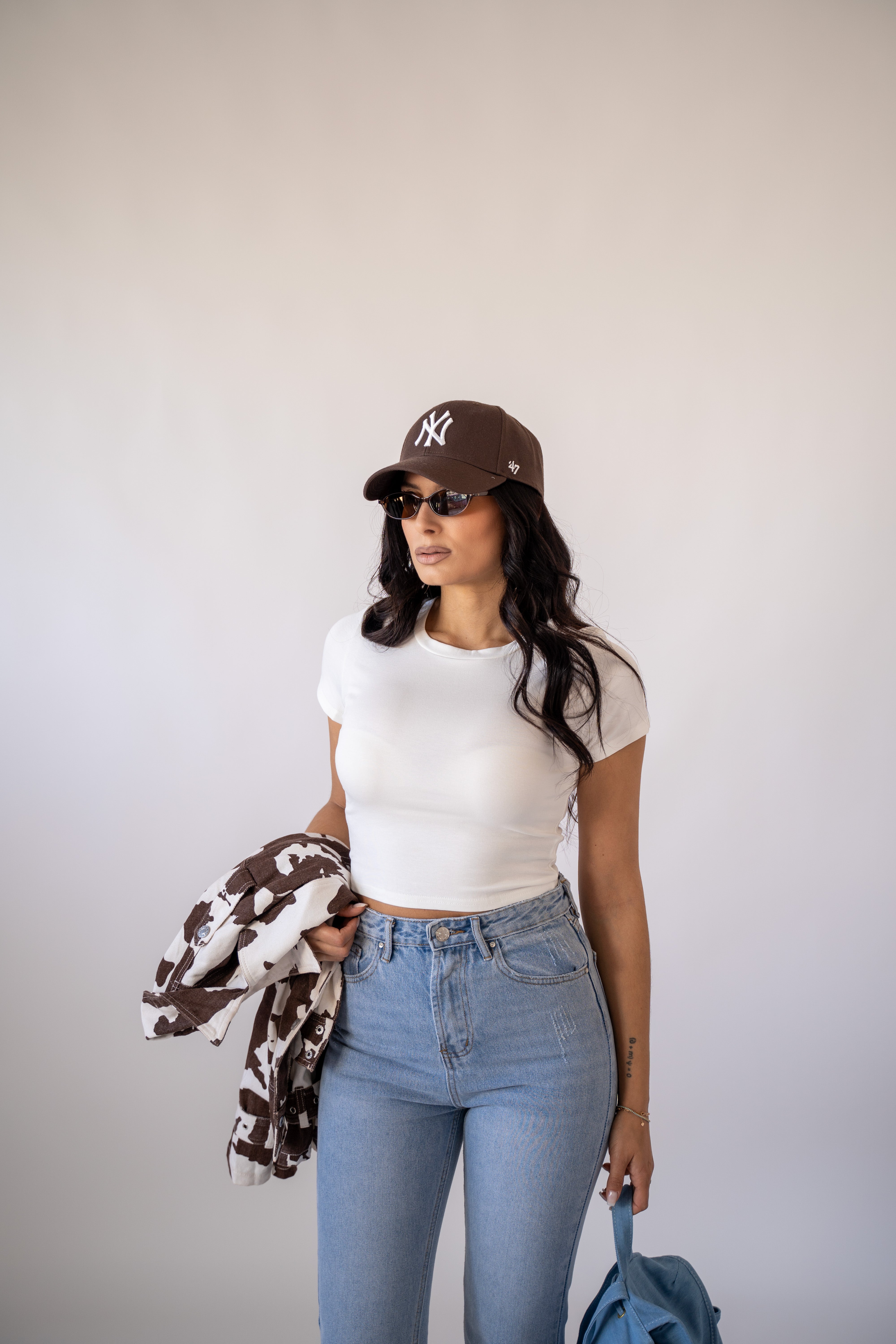Maglia Crop Basic