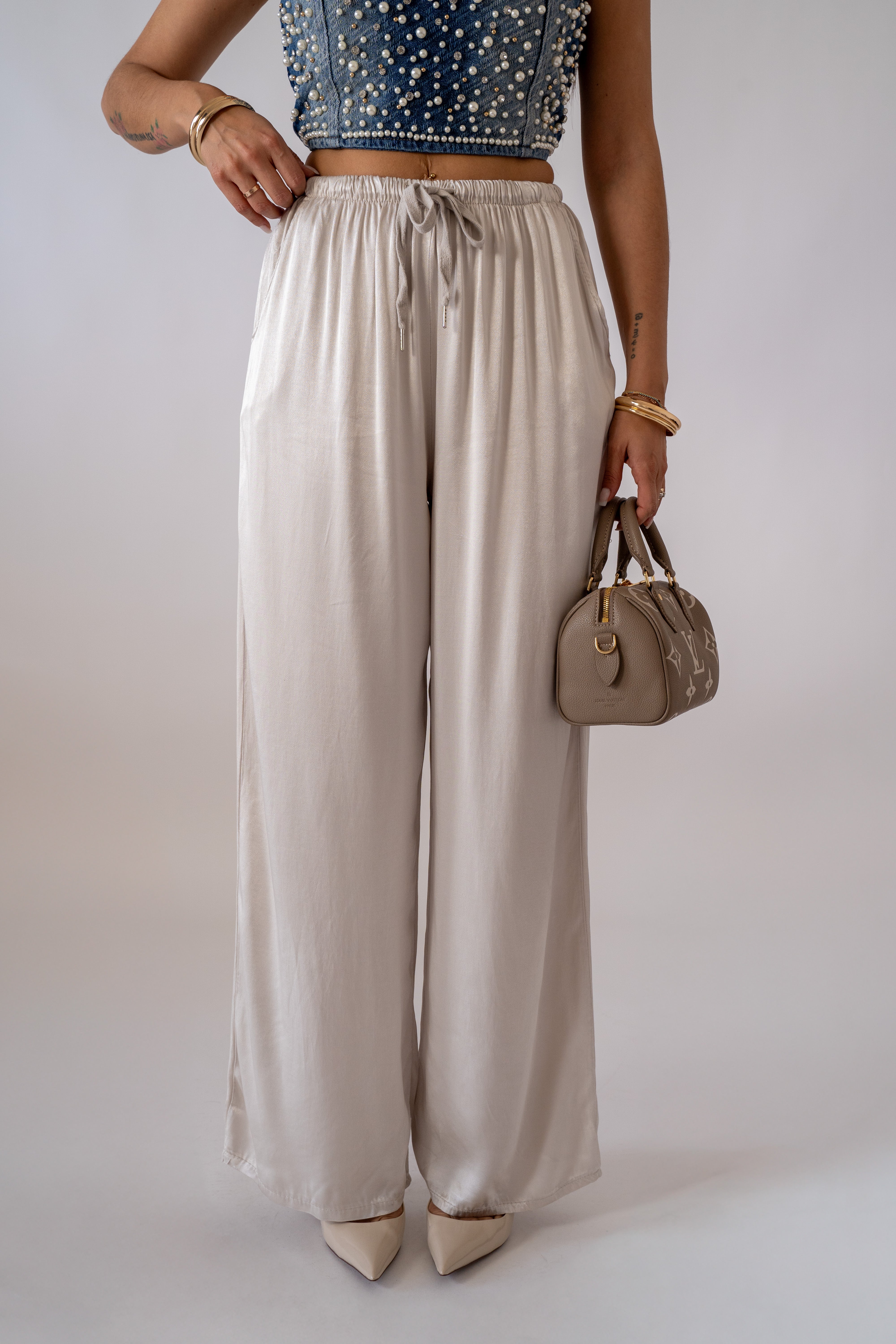 Pantalone Satin