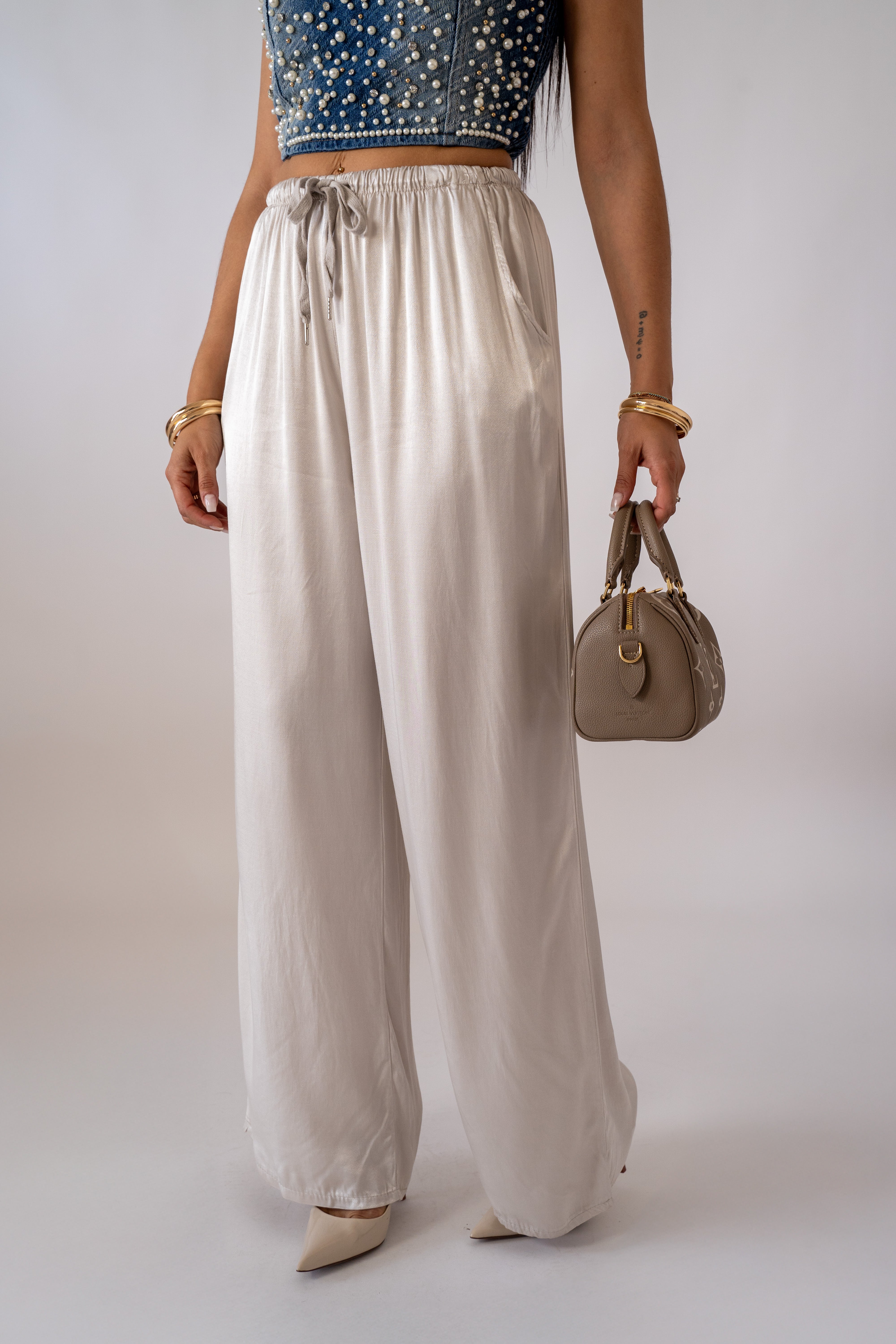 Pantalone Satin