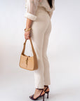Pantalone A Sigaretta Con Spacchetti