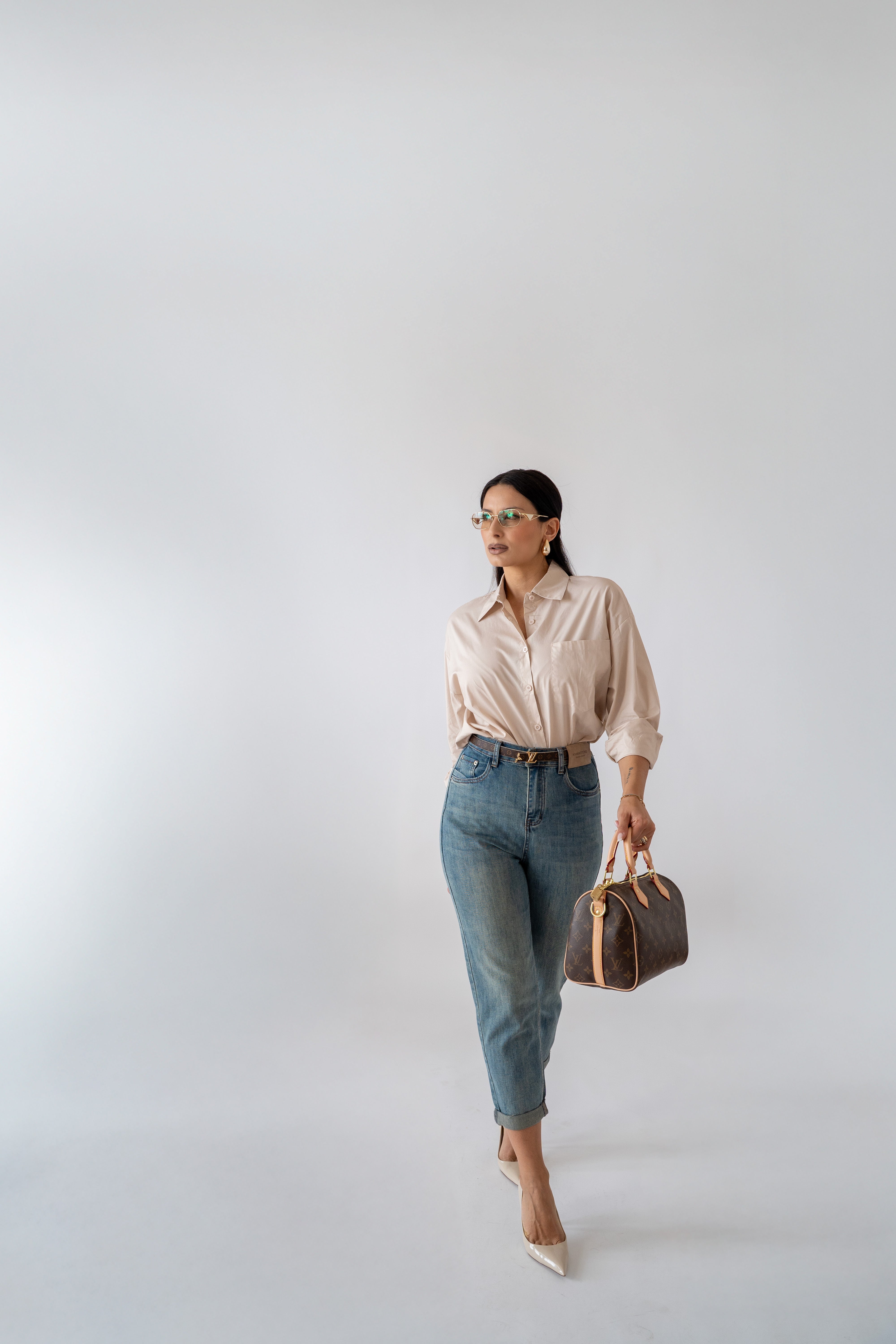 Camicia Over Beige