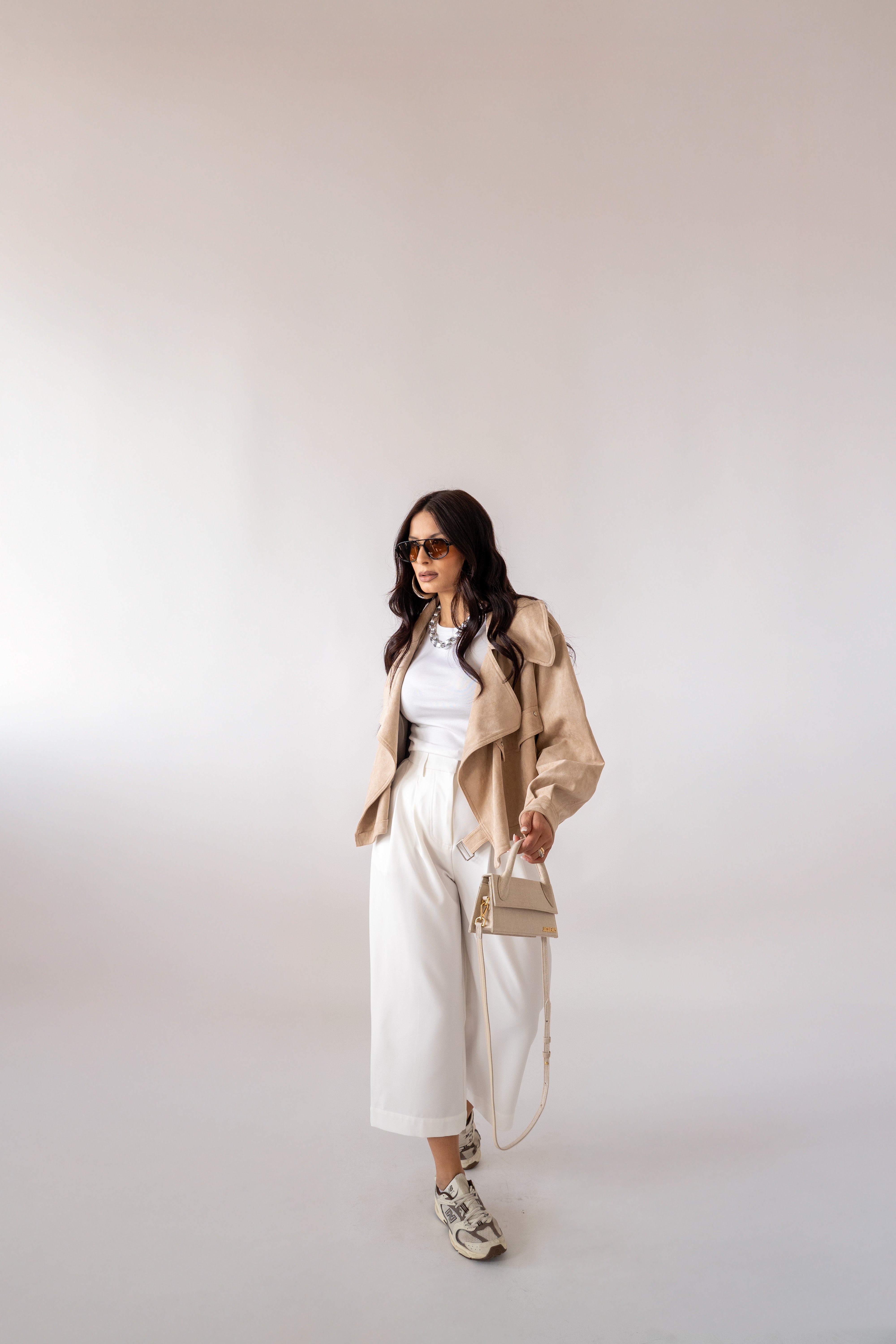 Trench Crop Harper