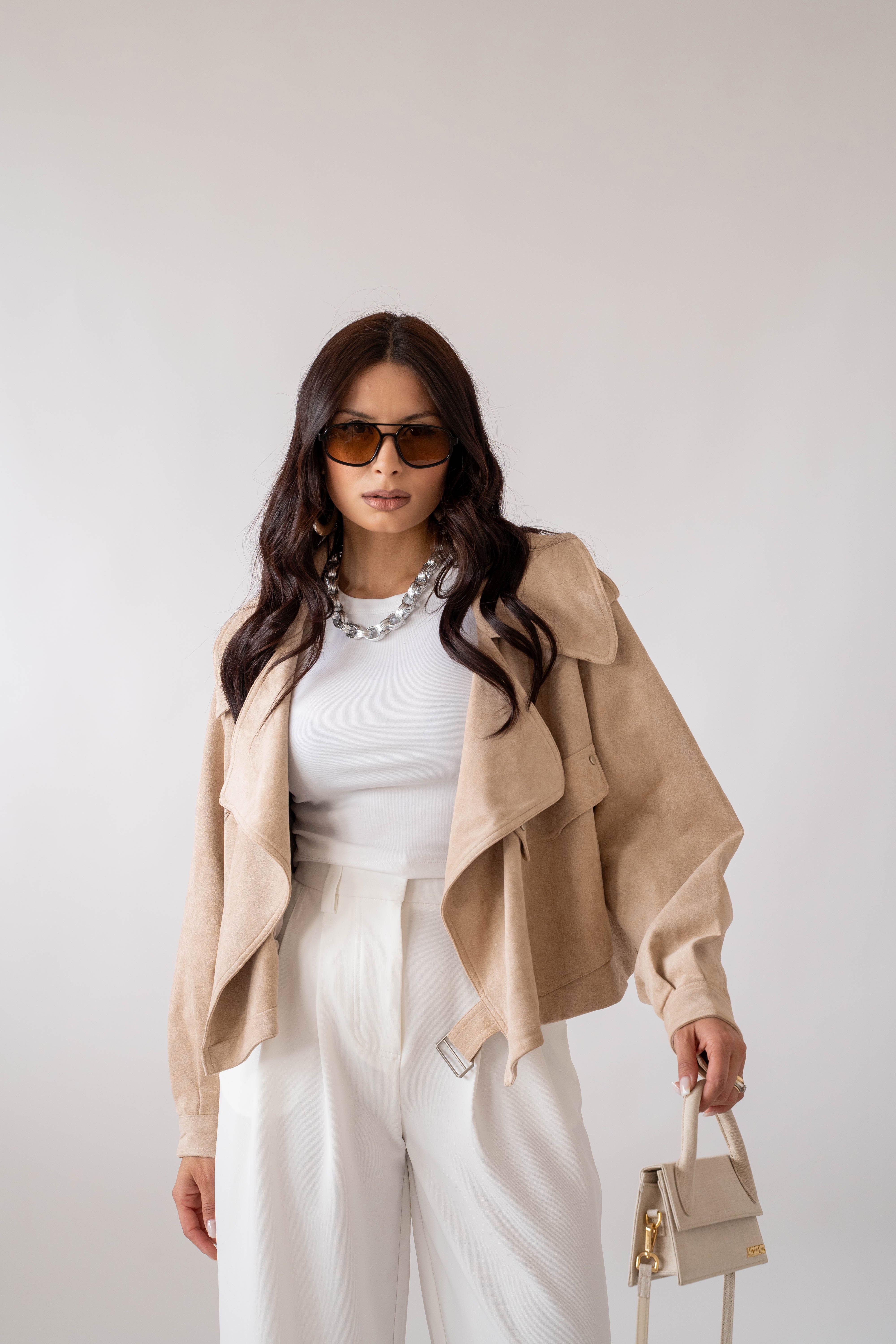 Trench Crop Harper