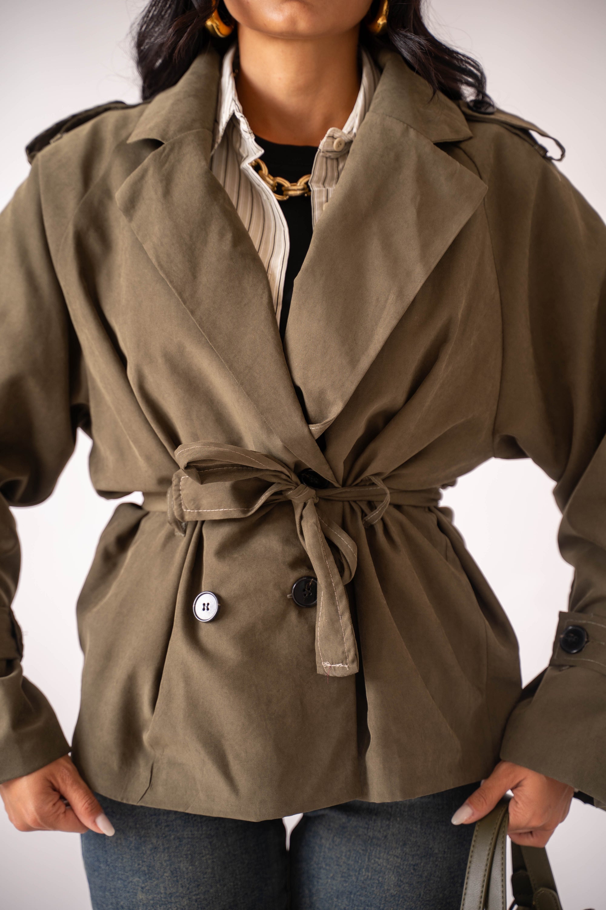 Trench Military Green
