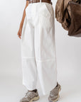 Pantalone Balloon White