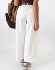 Pantalone Balloon White