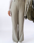 Tailleur Gessato Ambra