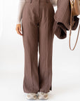 Tailleur Gessato Ambra