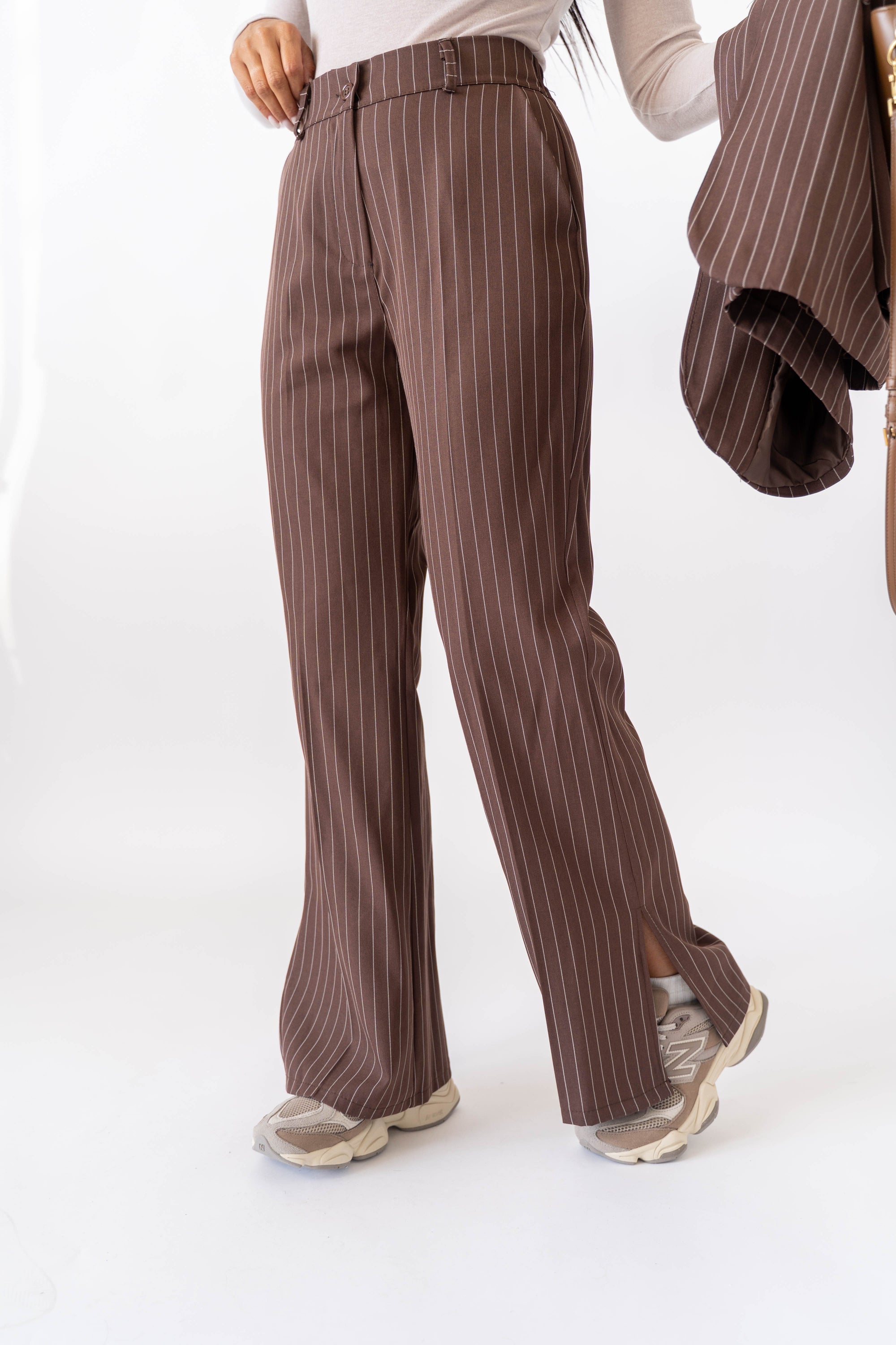 Tailleur Gessato Ambra