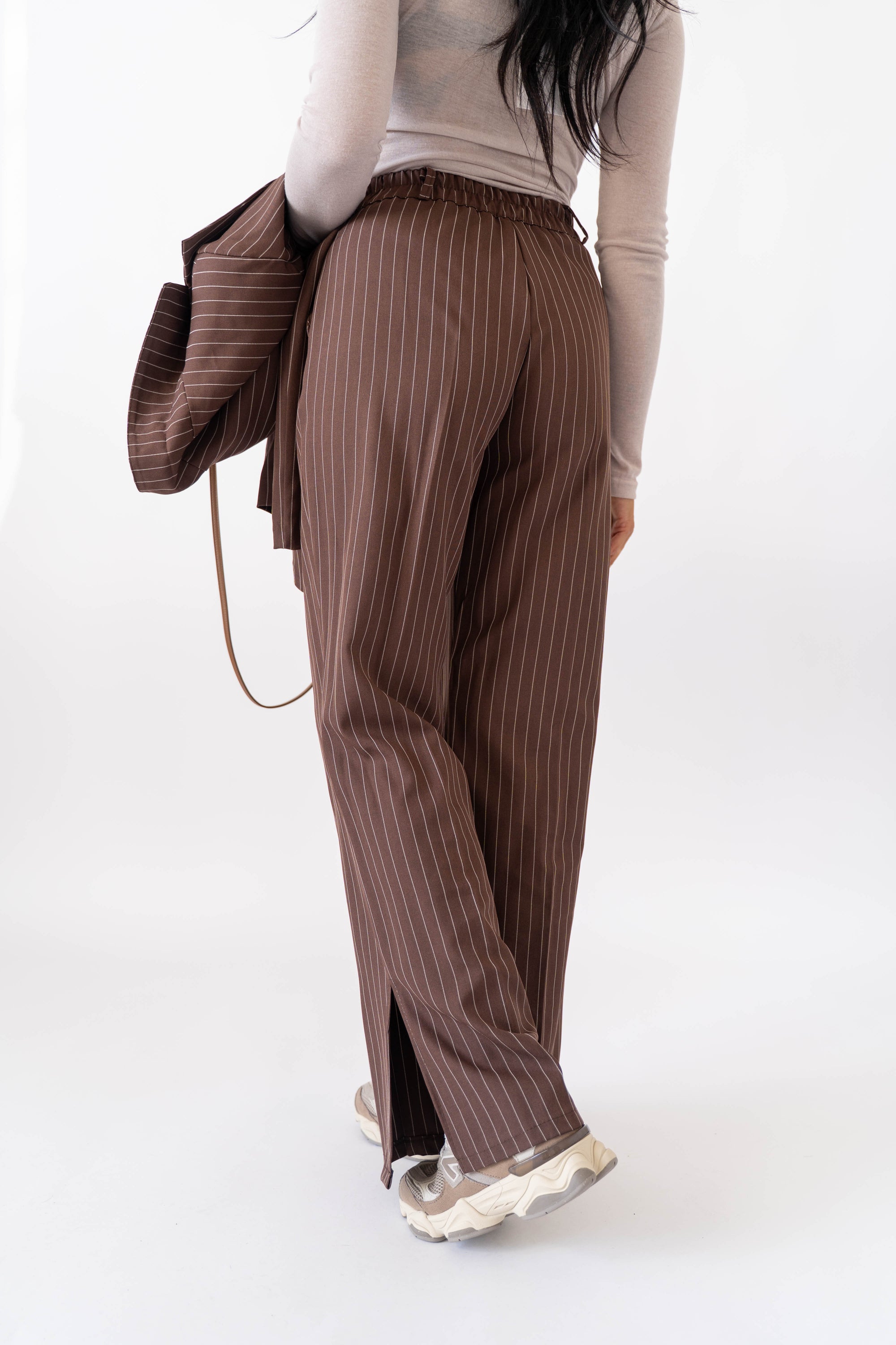 Tailleur Gessato Ambra