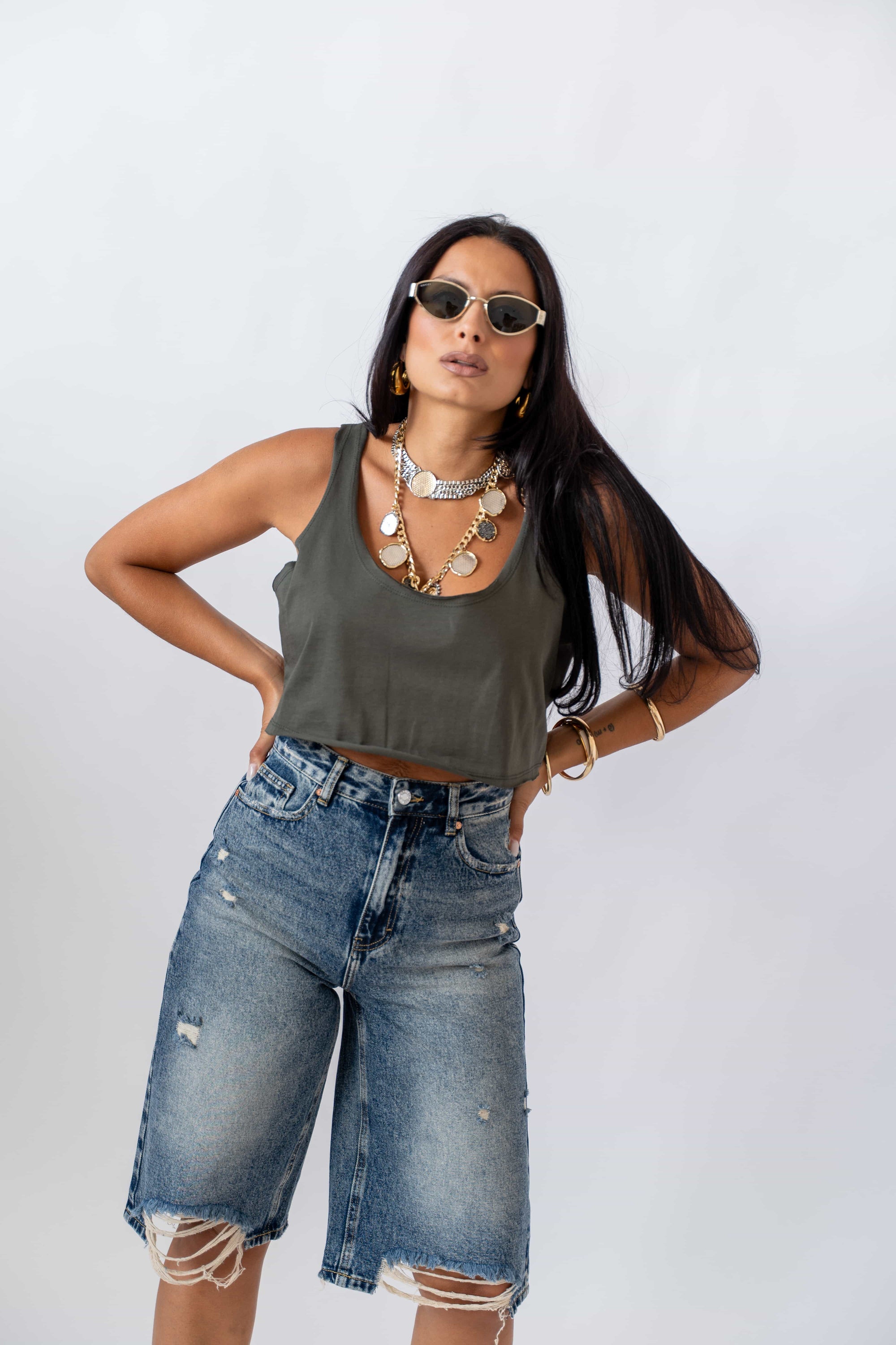 Canotta Crop Top