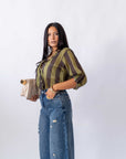 Camicia Line Green