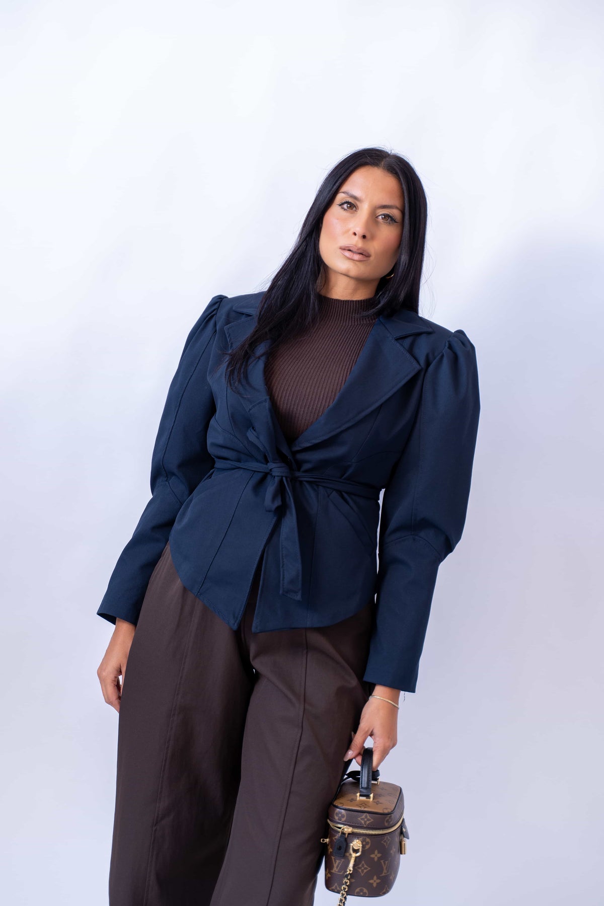 Trench Puff Sleeve
