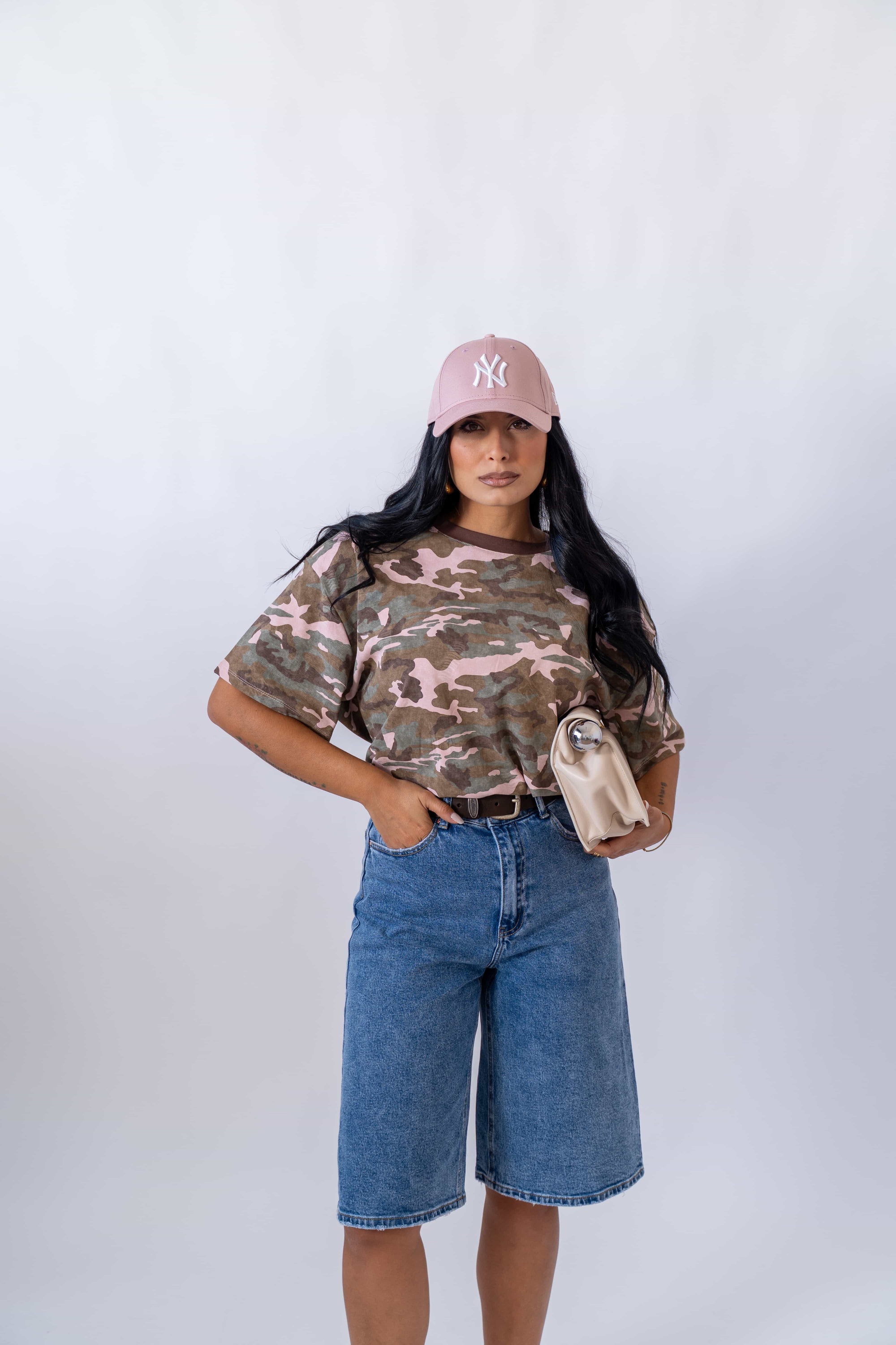 T-Shirt Military Pink