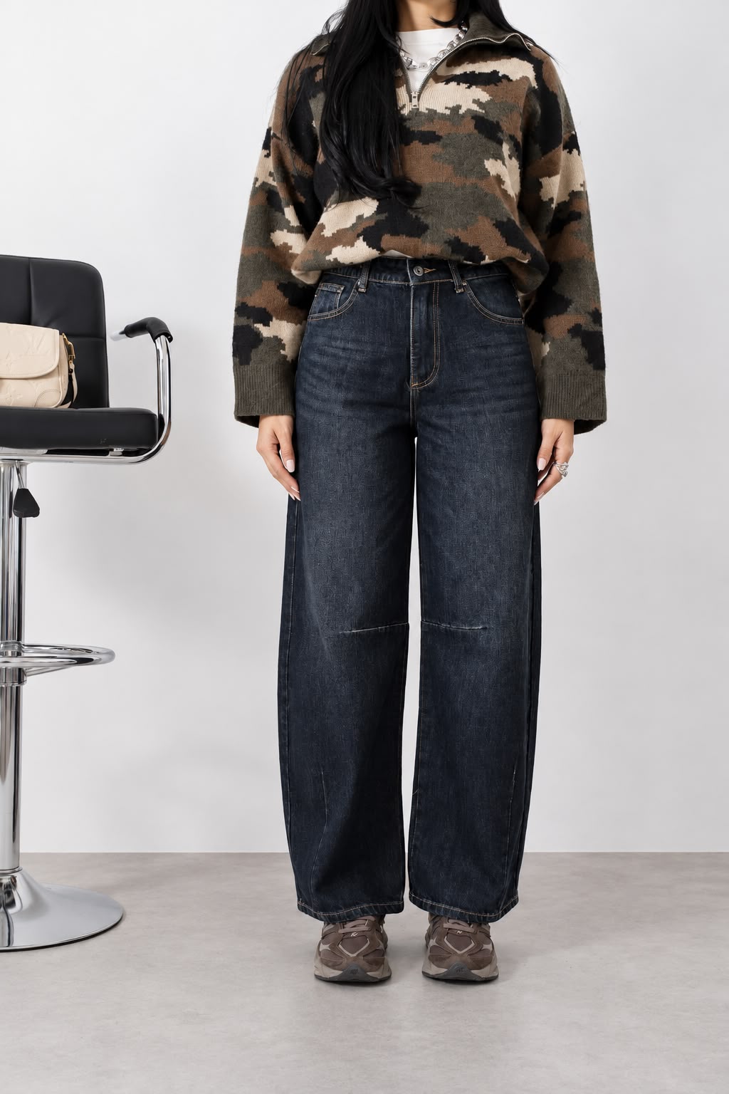 Jeans Ballon Dark