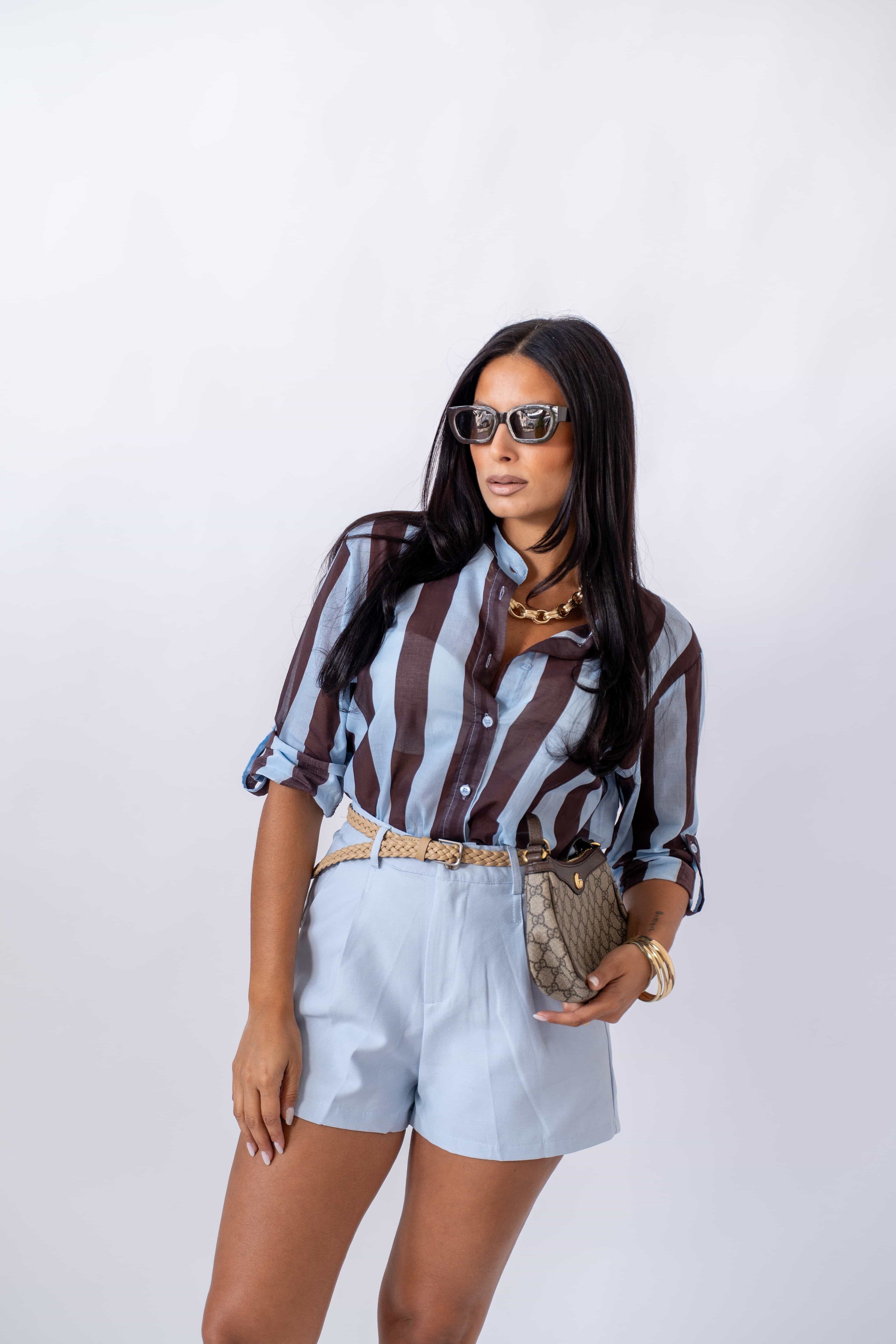 Camicia Line Sky