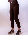Jeans Mom Brown