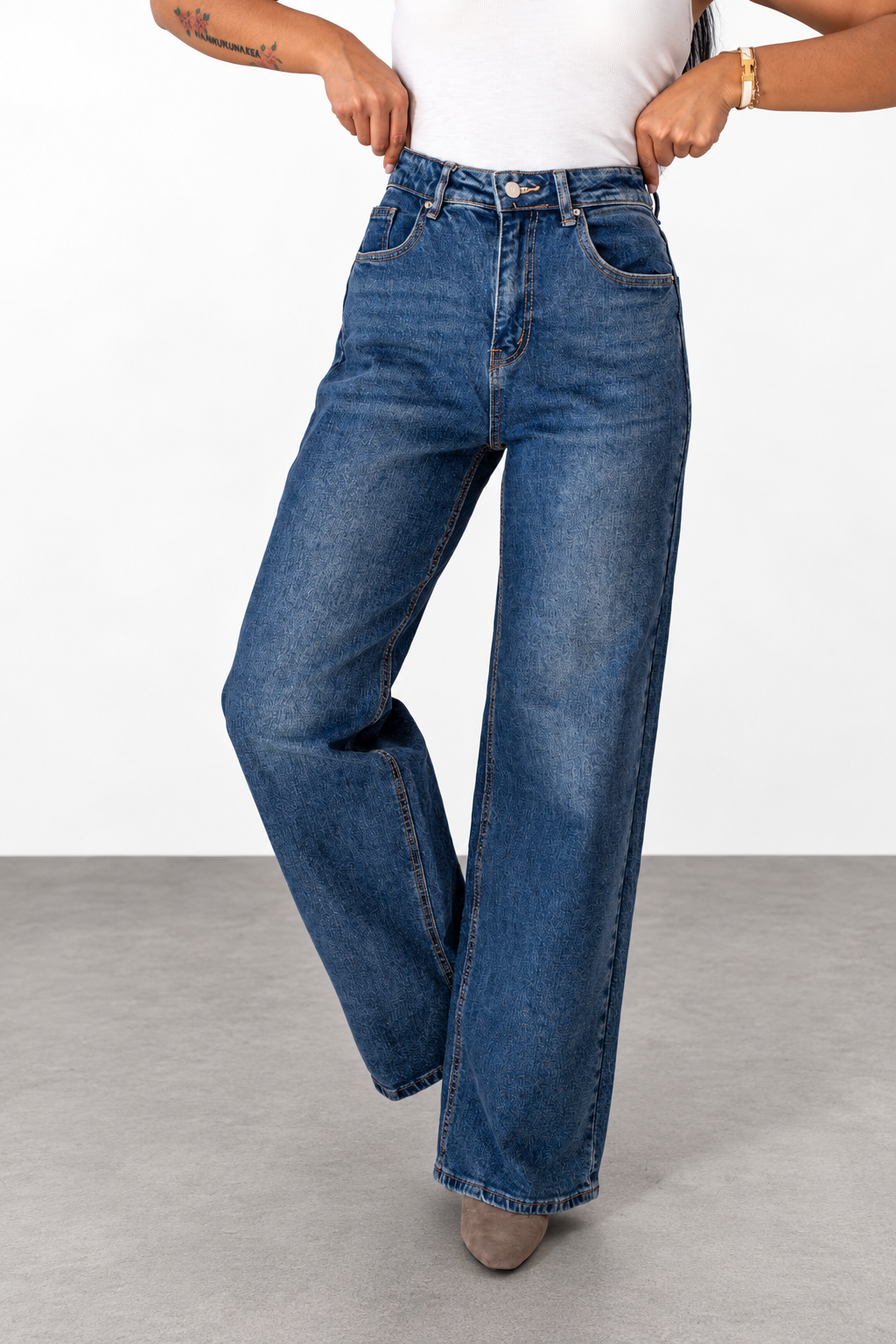 Jeans Pocket Suede