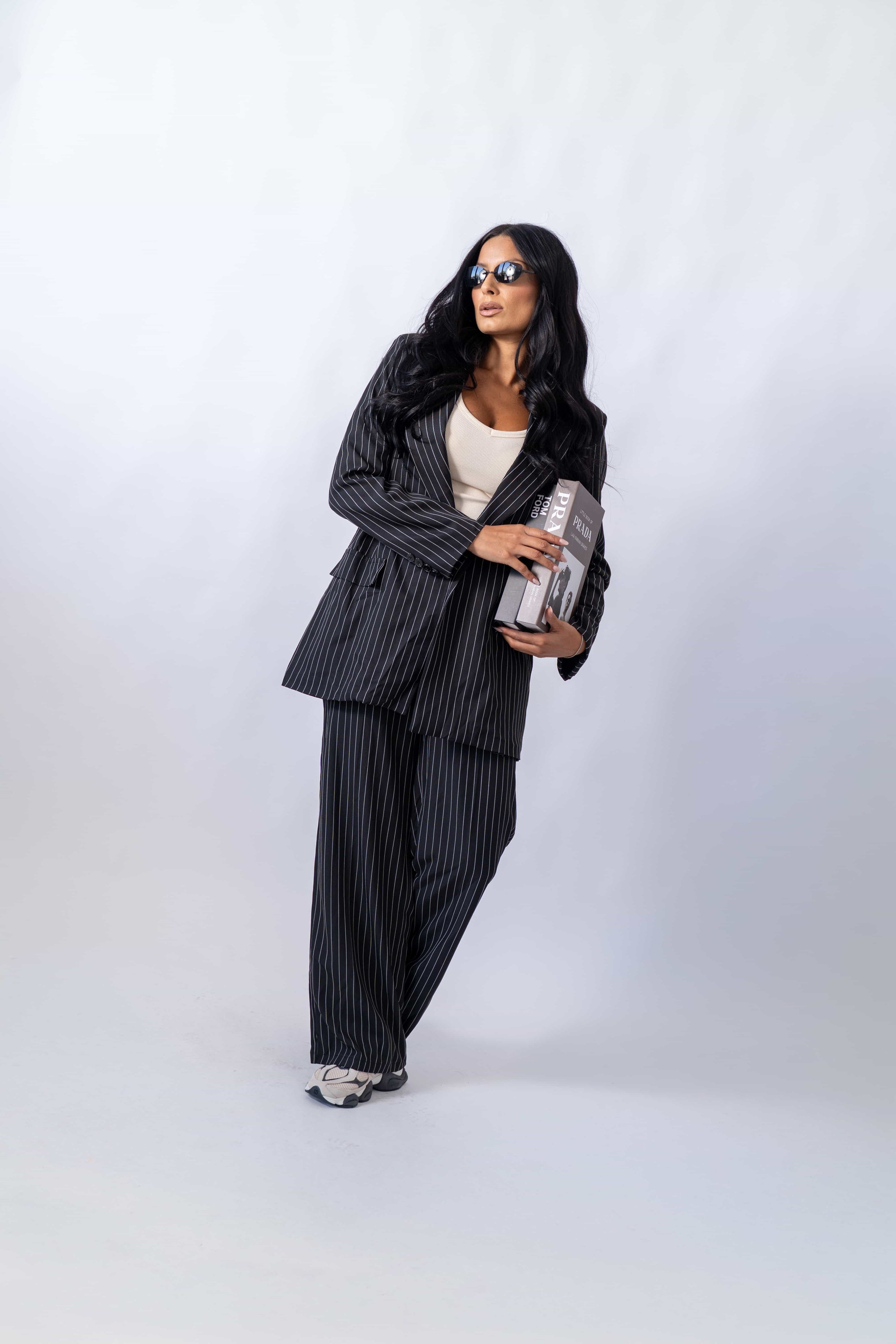 Tailleur Gessato Doppio Petto