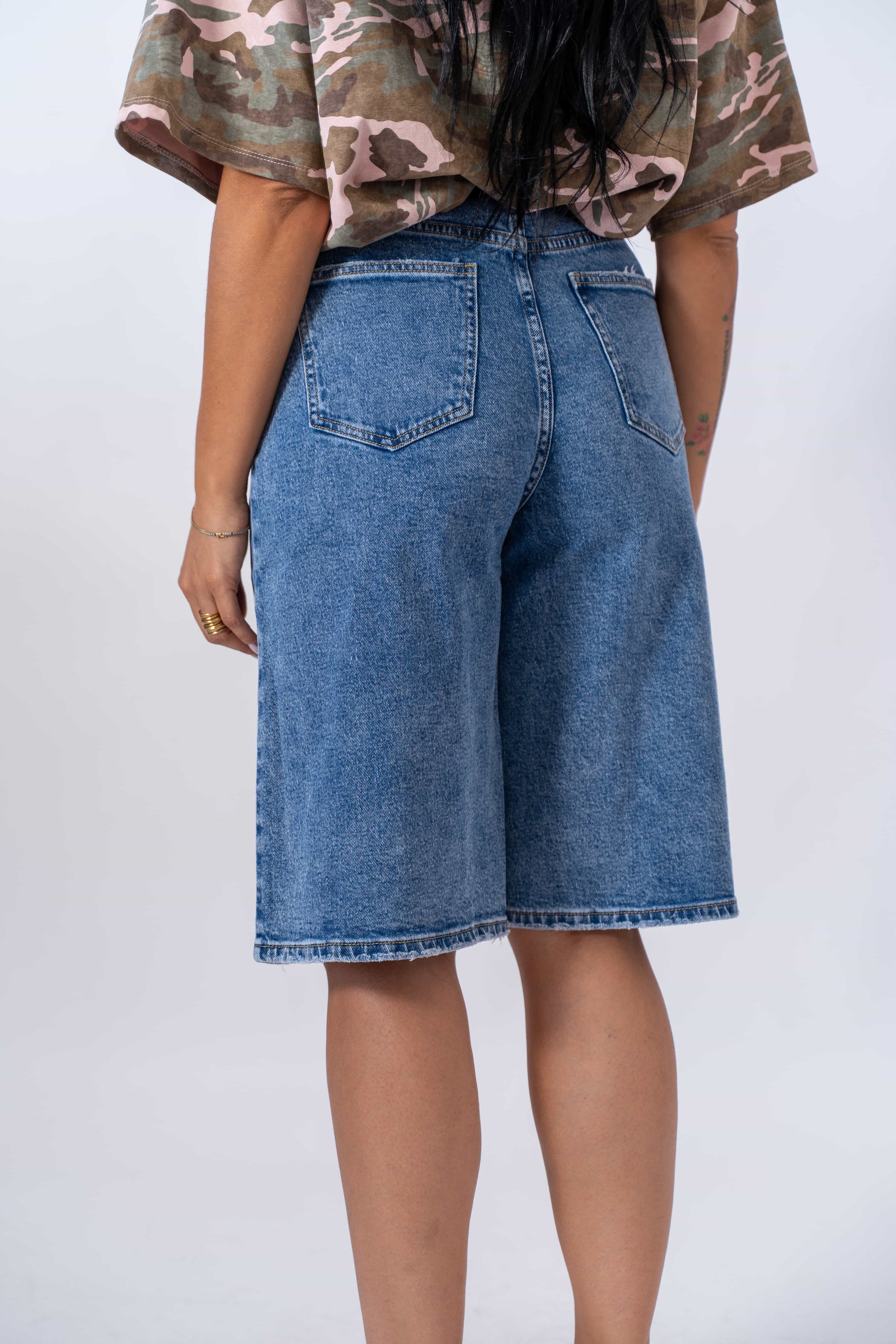 Bermuda In Denim
