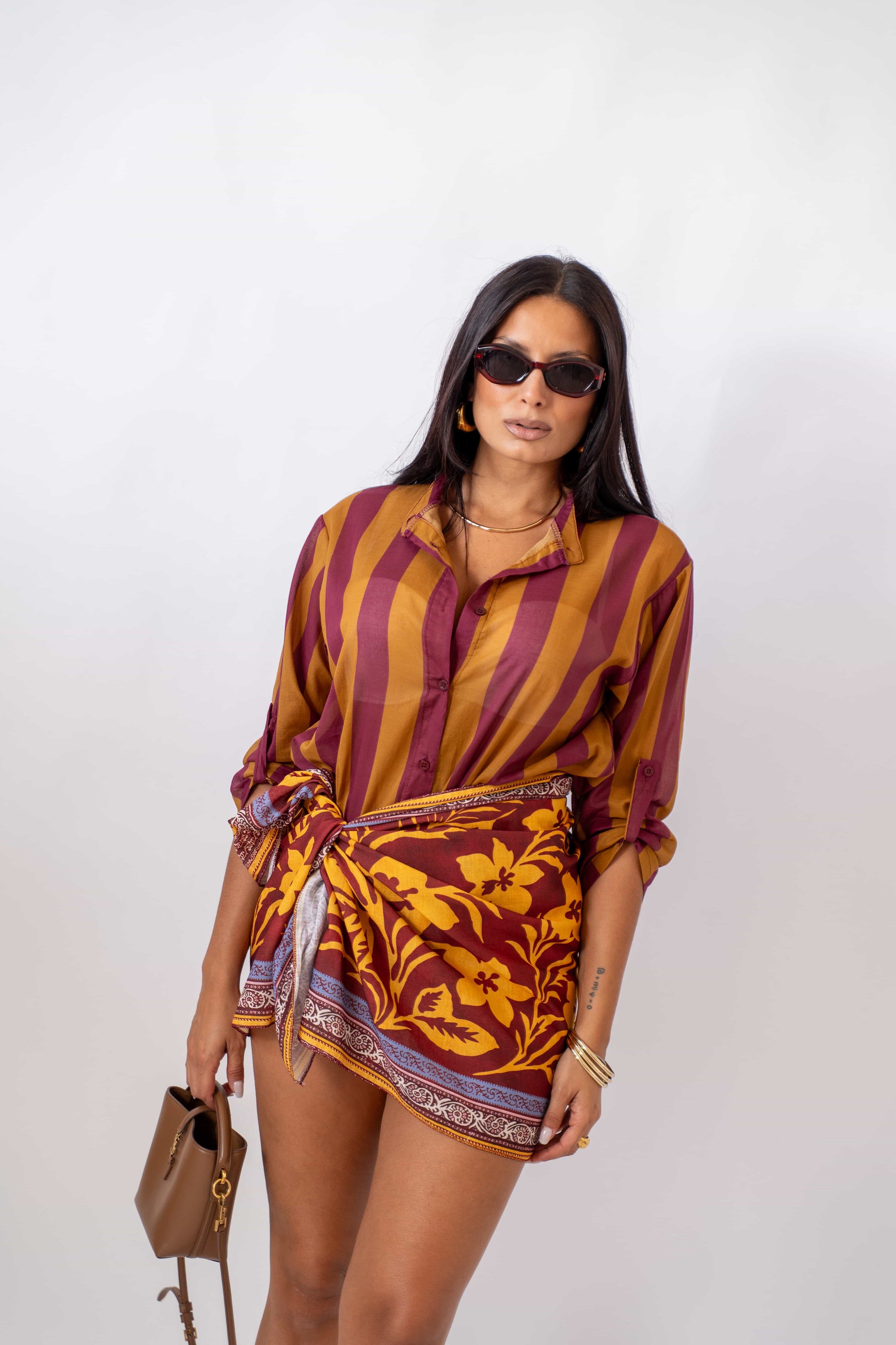 Camicia Line Bordeaux