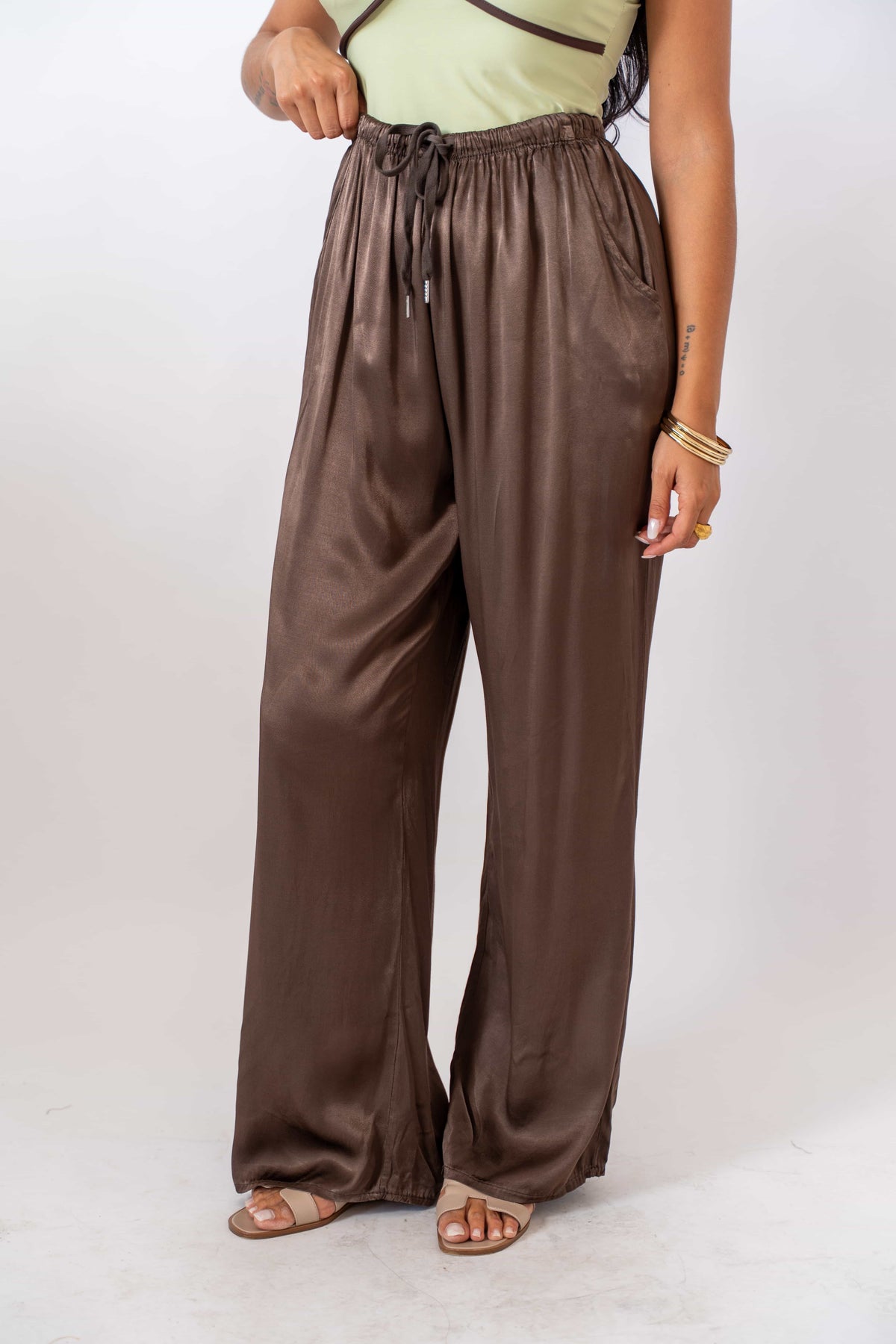 Pantalone Satin - Stylish Moda