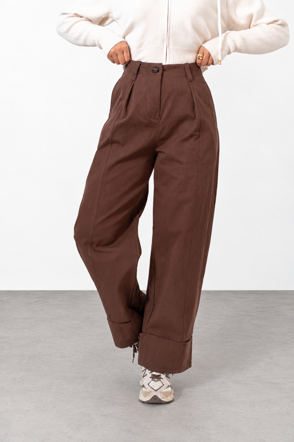 Pantalone Balloon Brown