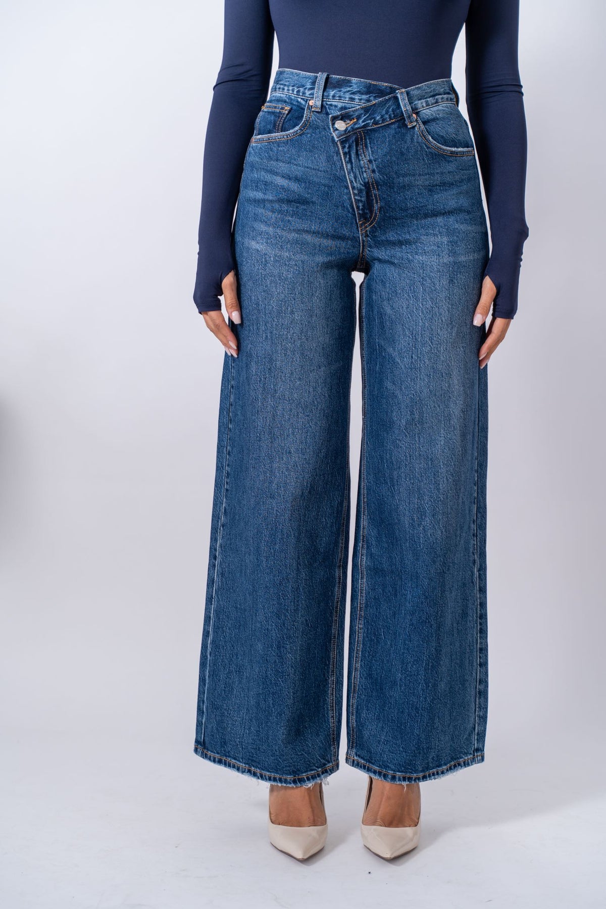 Jeans Wide Leg Basic