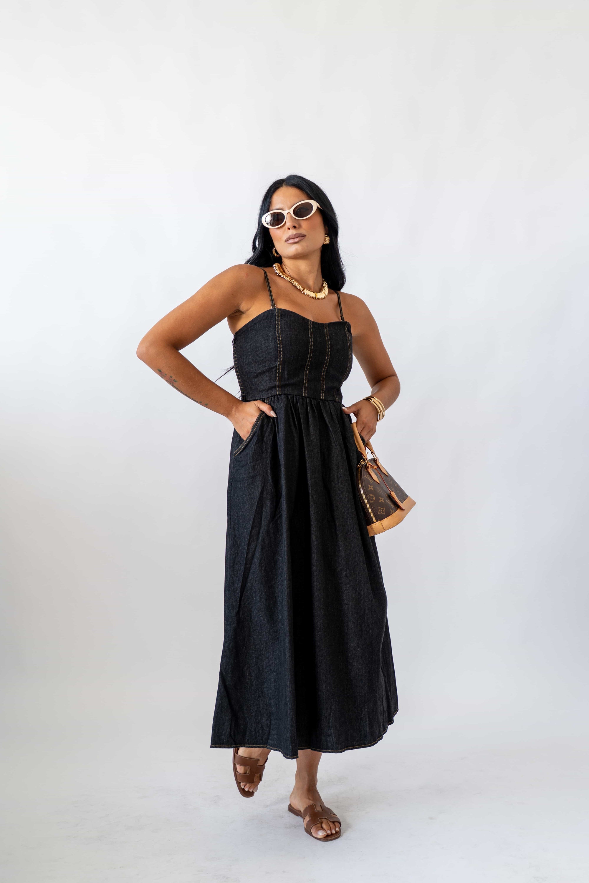 Dress Dark Denim