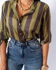 Camicia Line Green