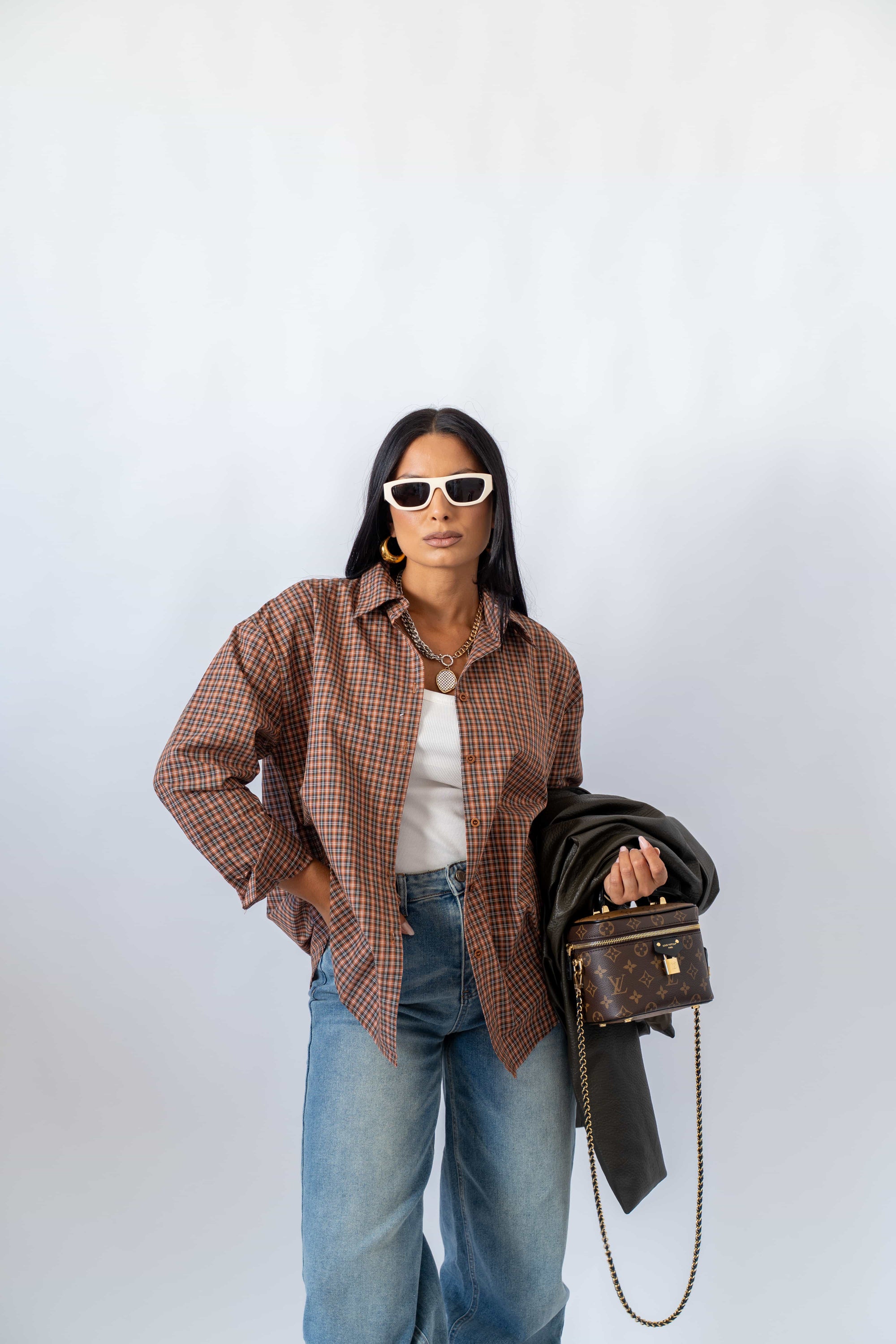 Camicia Square Camel