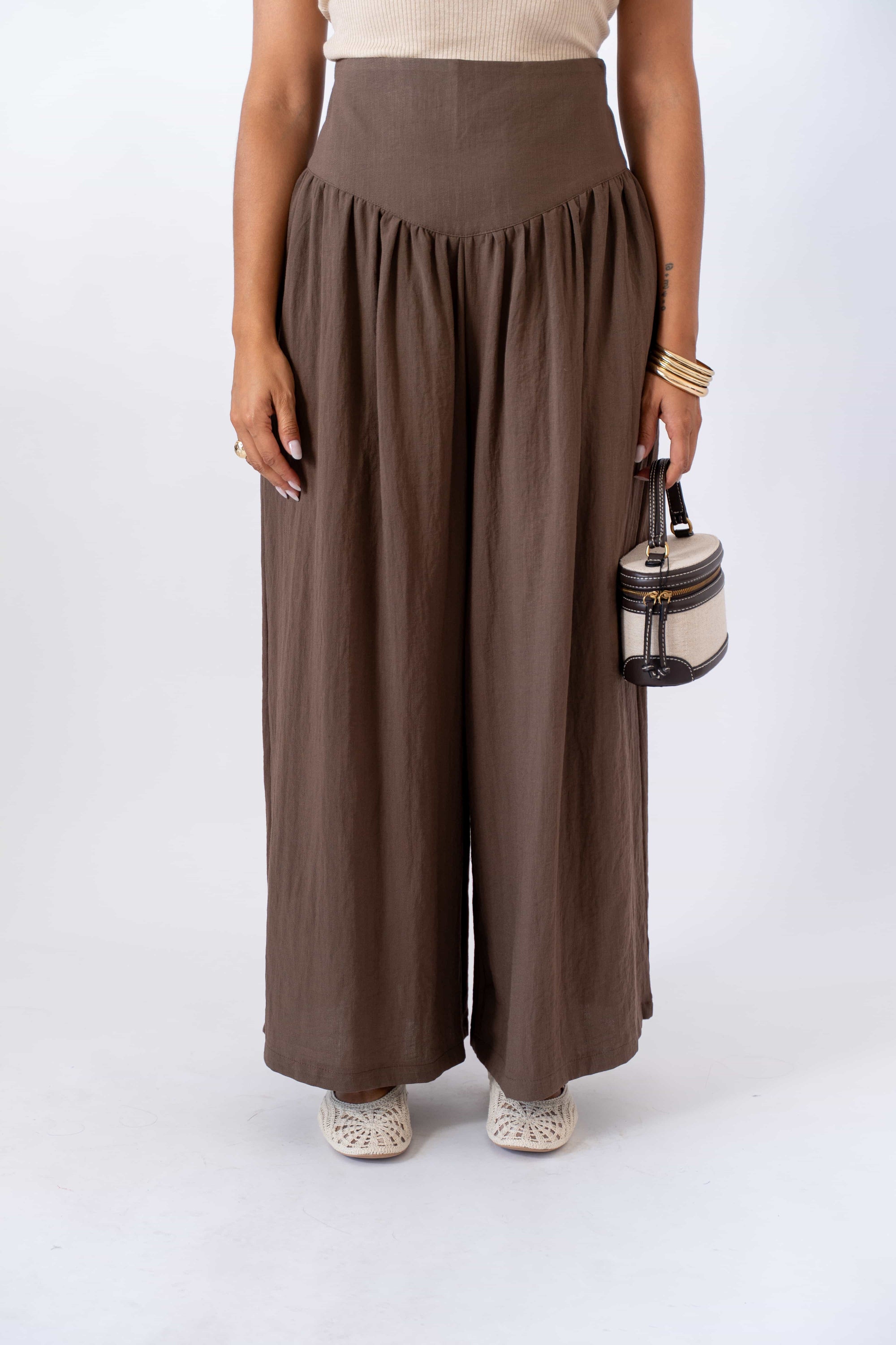 Pantalone Wide Linen