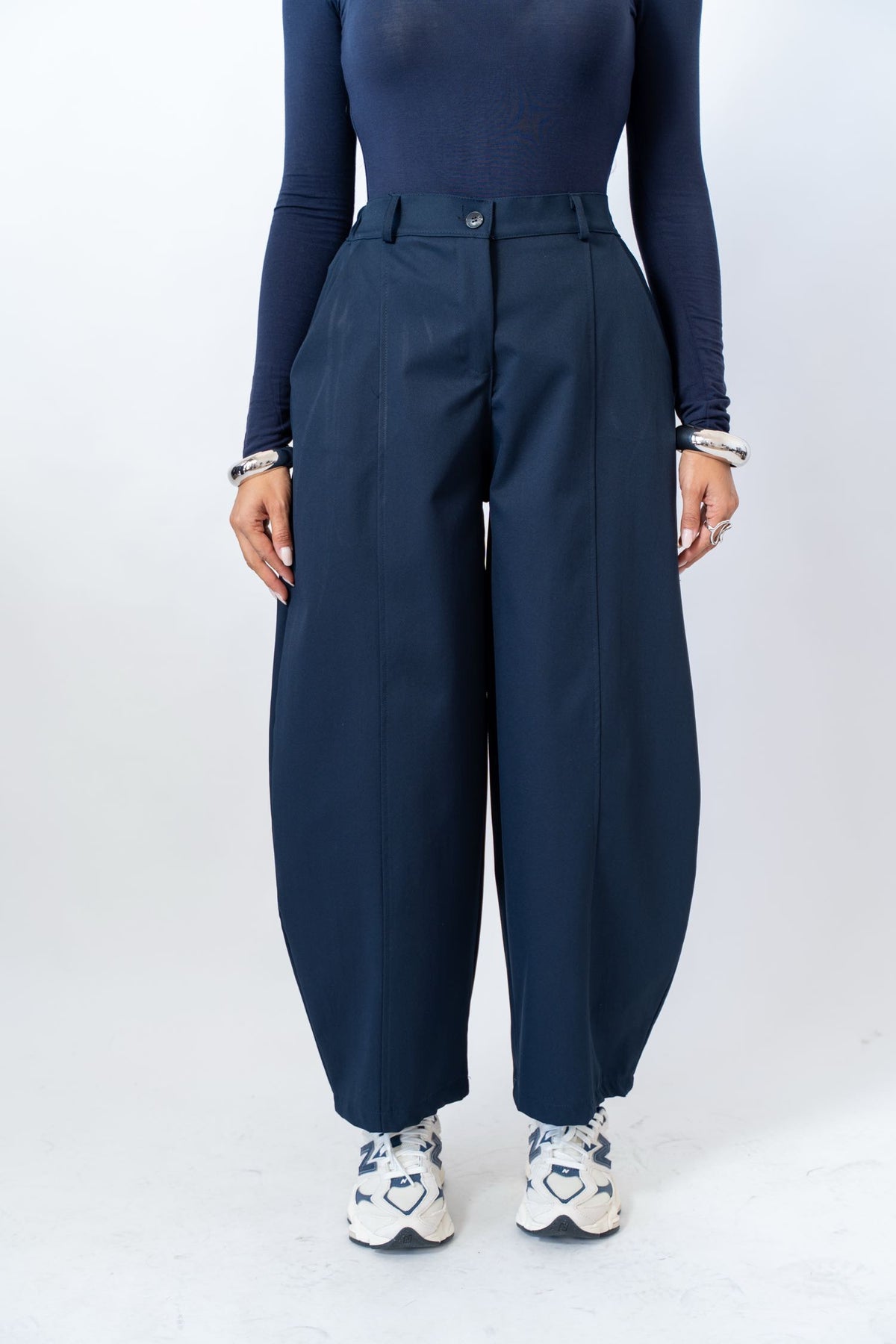 Pantalone Balloon Line Blue