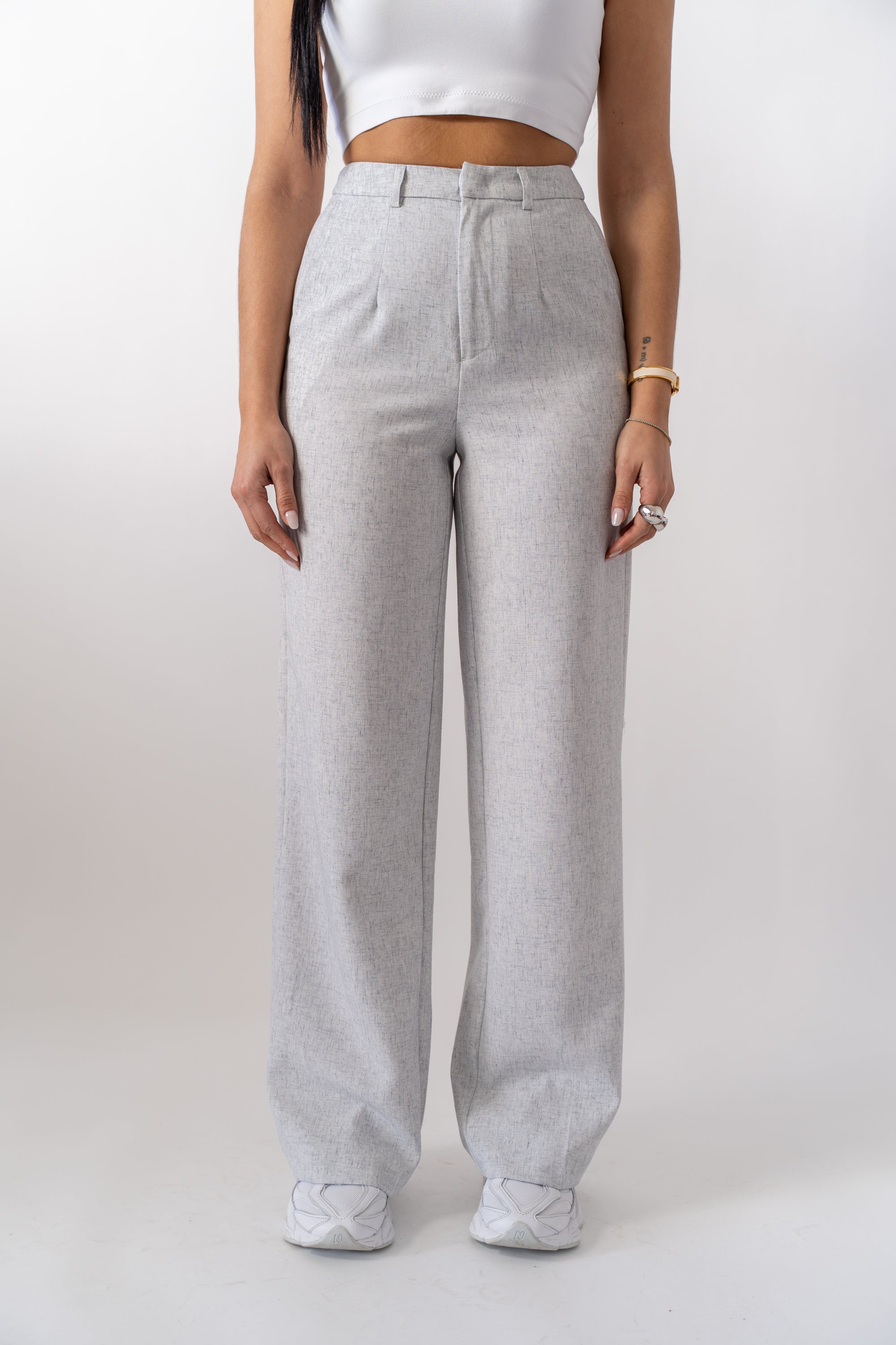 Pantalone Light Gray - Stylish Moda