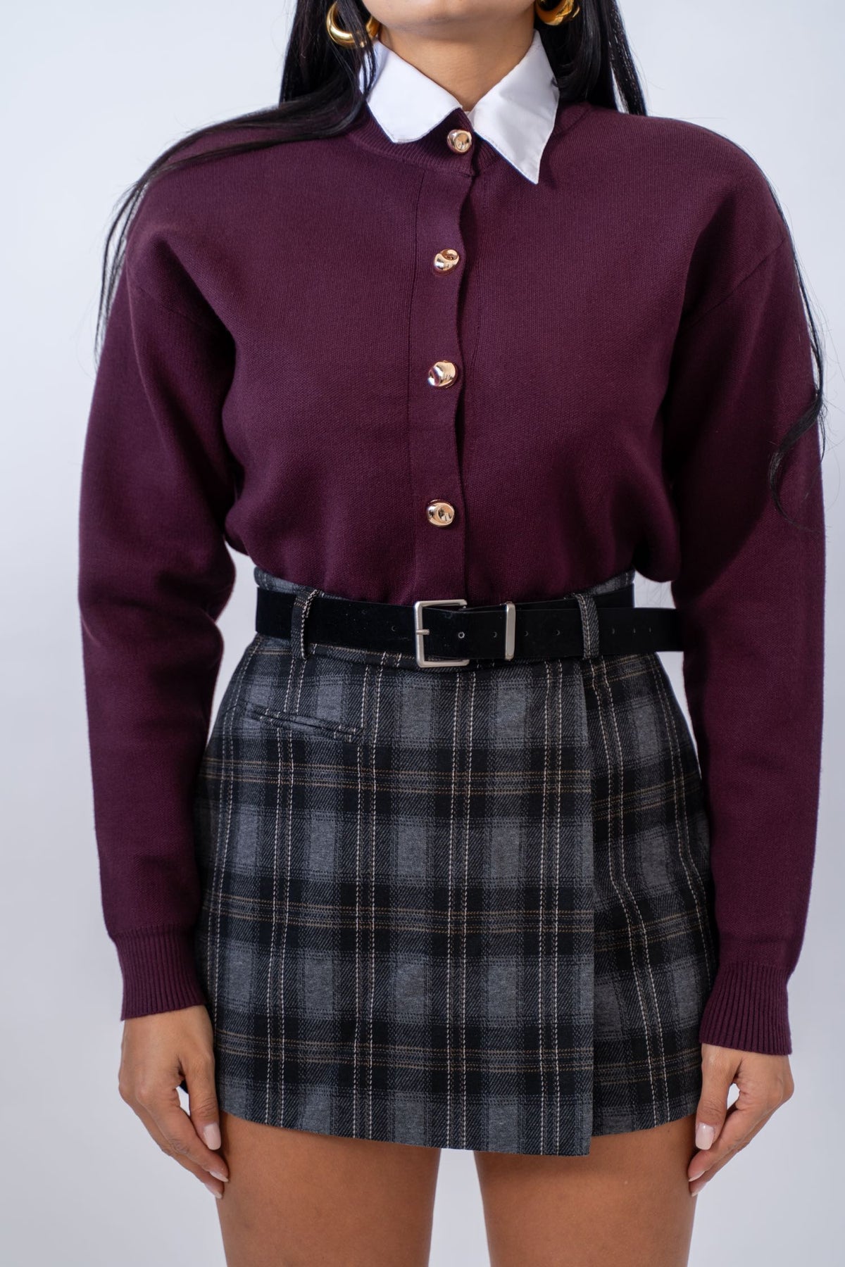 Cardigan Crop Wine