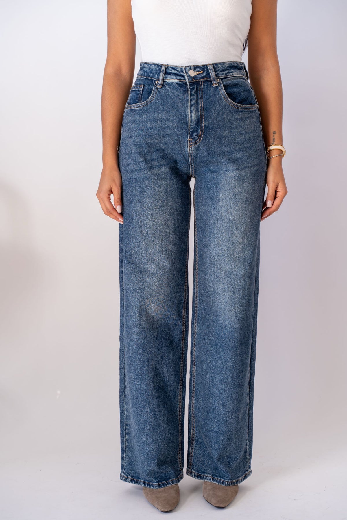 Jeans Pocket Suede