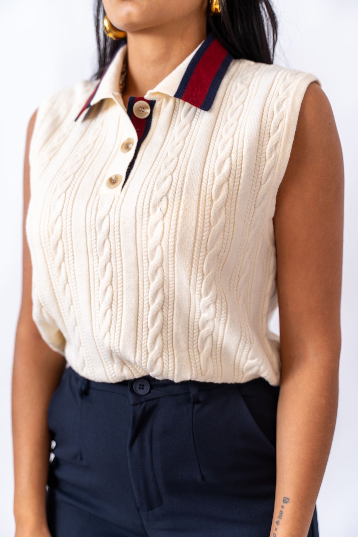 Gilet Cream