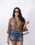 Camicia Veil Brown