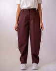 Pantalone Basic Bordeaux - Stylish Moda