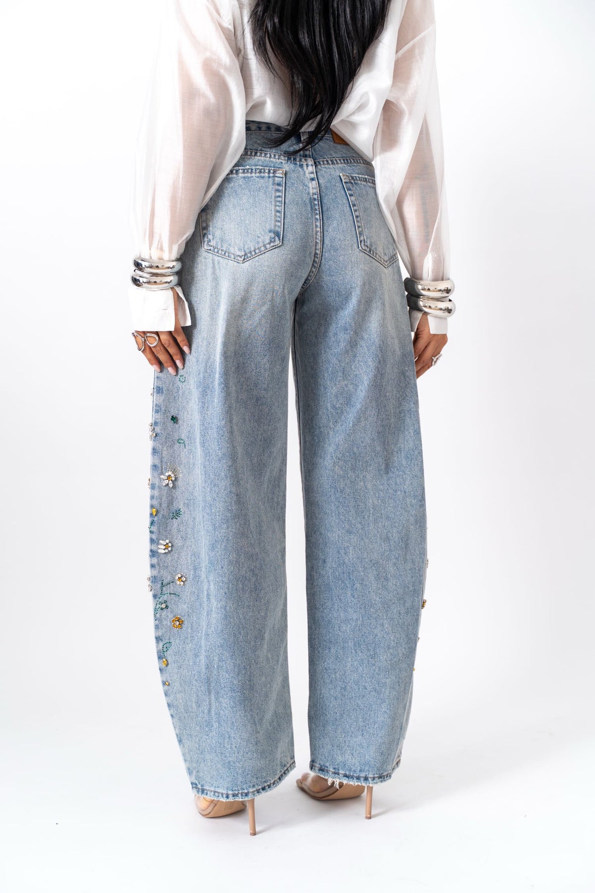 Jeans Ballon Diamonds
