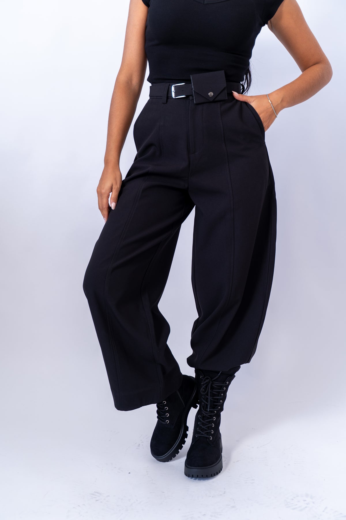 Pantalone Balloon Black