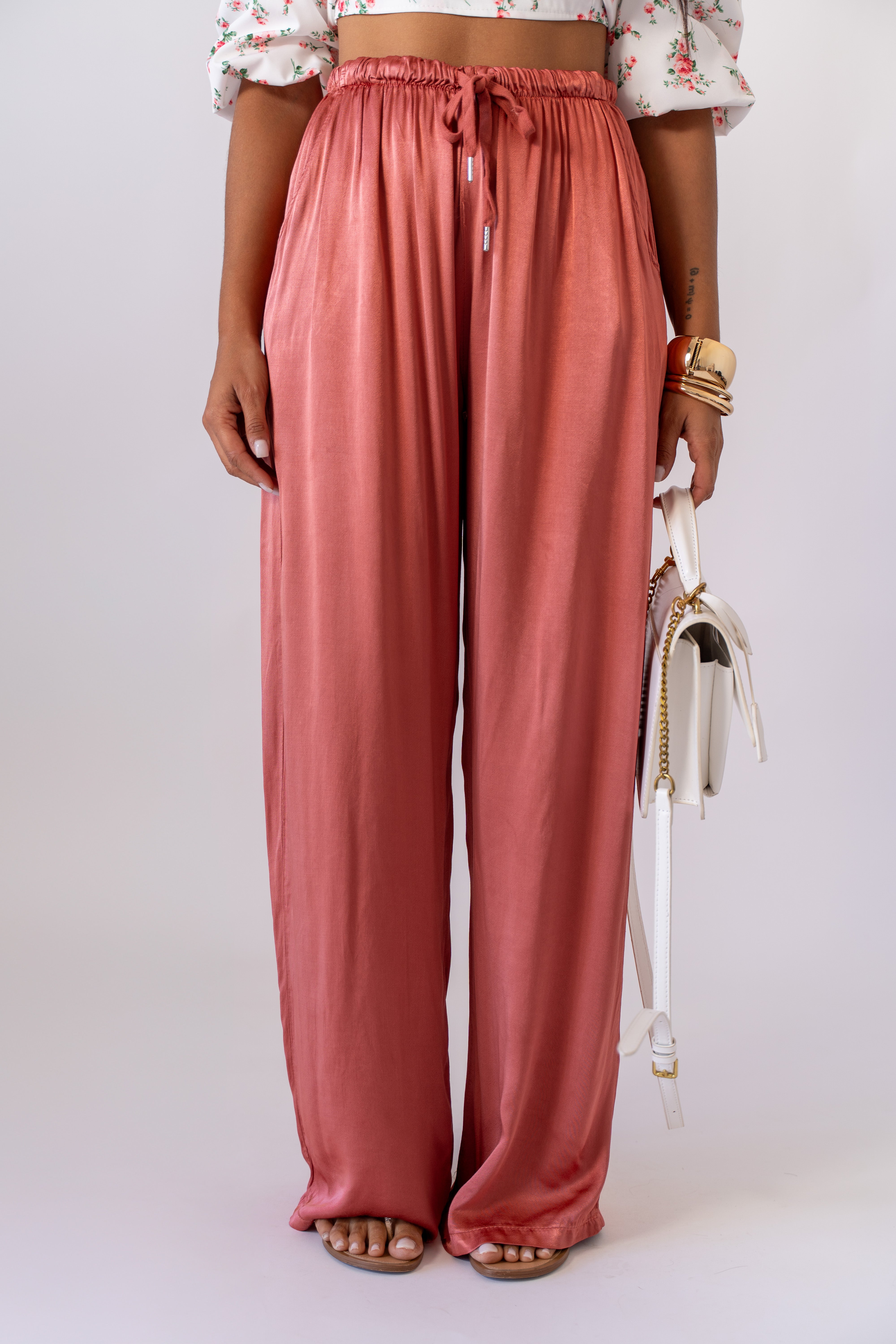 Pantalone Satin