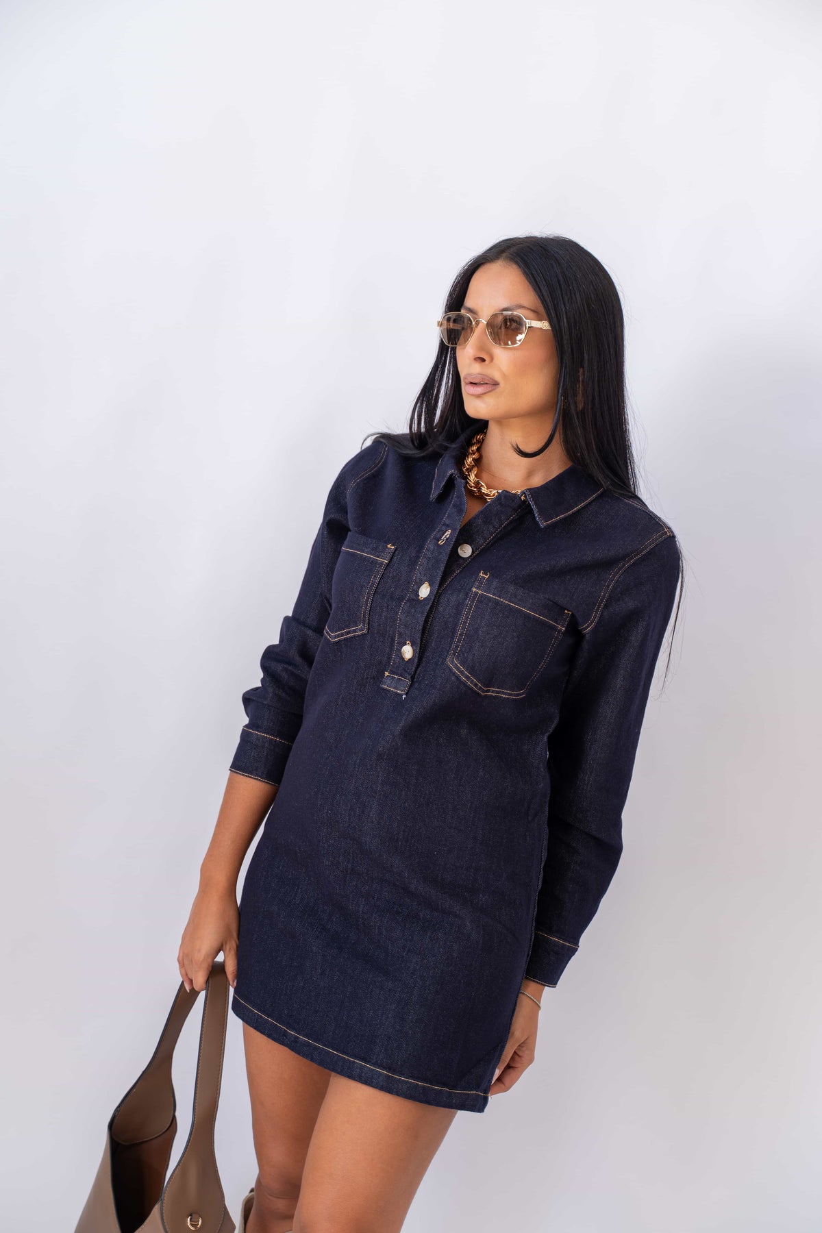 Dress Dark Denim