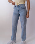 Jeans Con Tasca In Strass - Stylish Moda