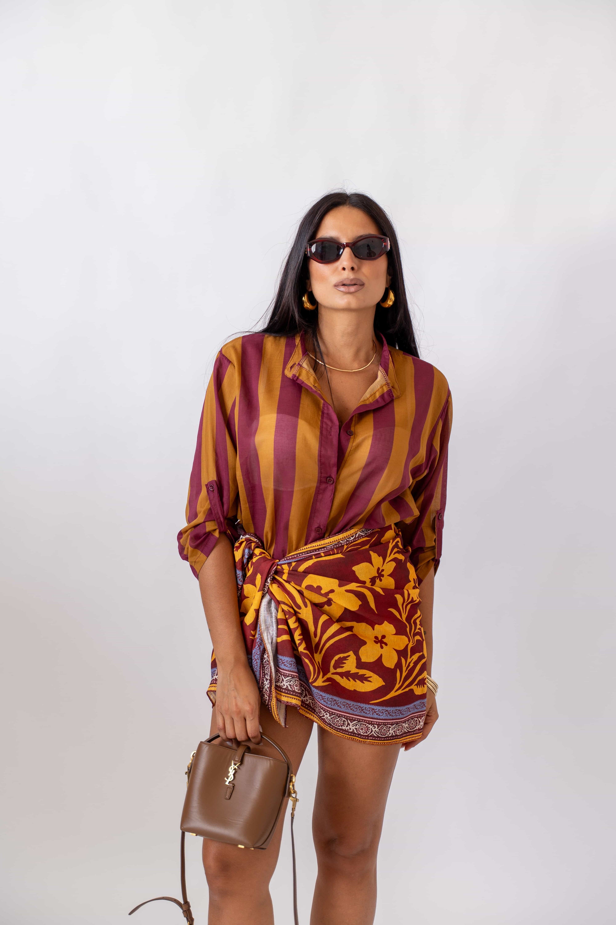 Camicia Line Bordeaux