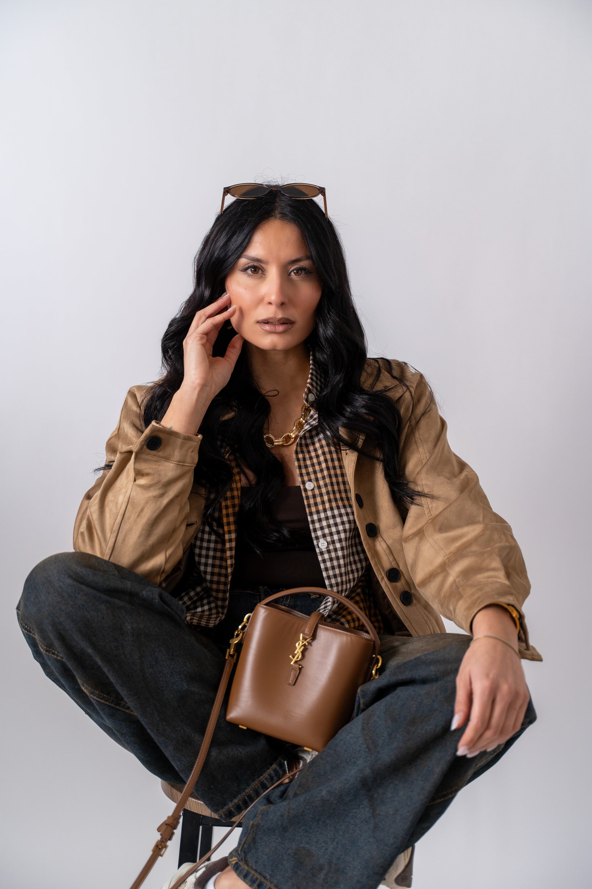 Giubbotto Ecocamoscio Buttons - Stylish Moda