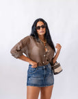 Camicia Veil Brown