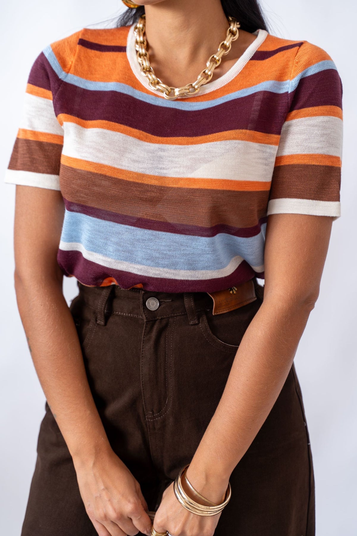 T-Shirt In Filo