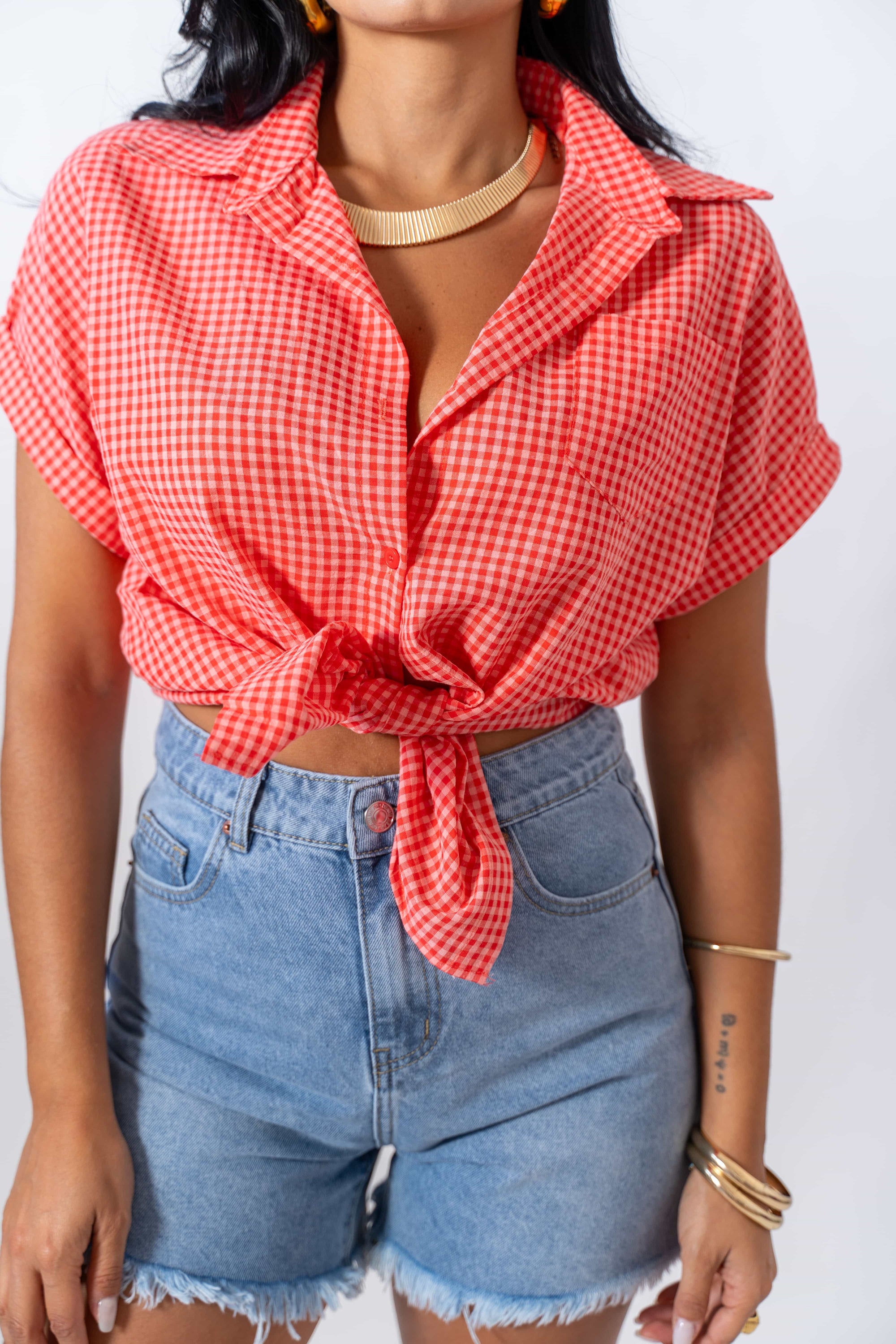 Camicia Small Square