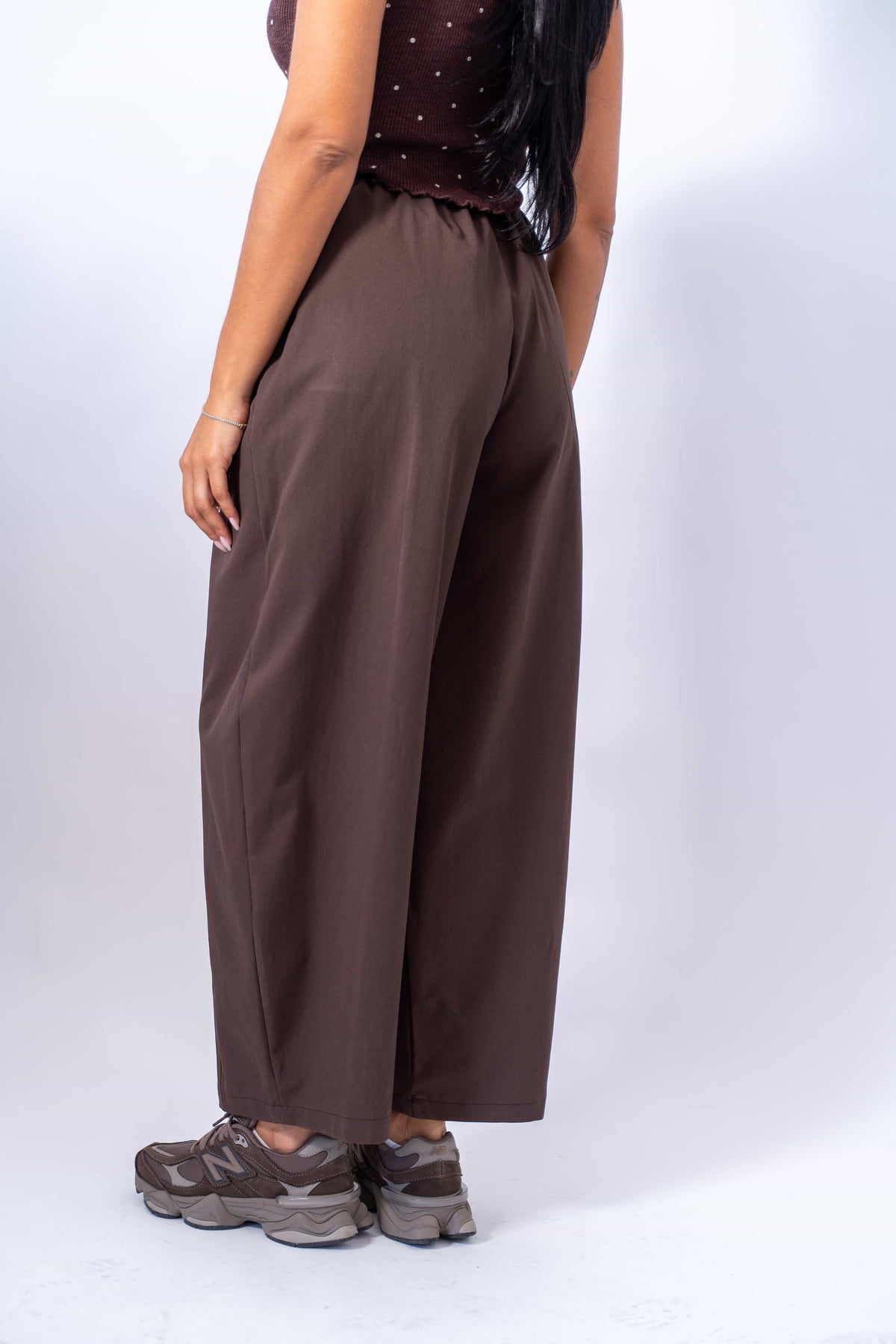 Pantalone Balloon Line Brown